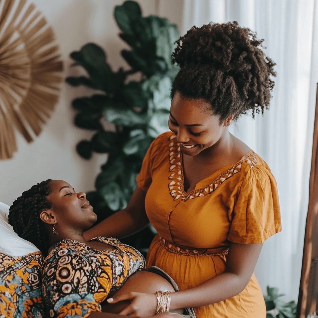 cake7456_black_doula_helping_during_labor_--v_6.1_7a427945-afe5-4e79-93e6-6e19754f5aa9_0